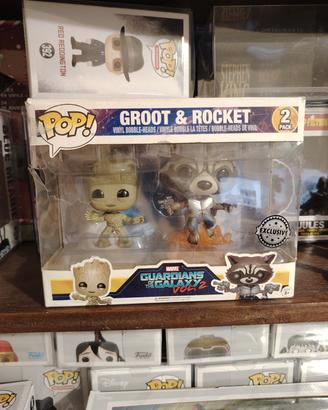 Funko Pop! Groot & Rocket 2 Pack Marvel