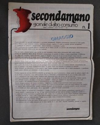 Primo numero di Secondamano