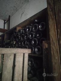 bottiglie verdi da vino per imbottigliare  