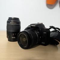 Canon EOS 1000D + 2 Obiettivi (18-55 + 55-200)