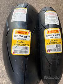 Gomme moto Pirelli supercorsa V4 SP 120/70-200/60