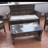 Set da giardino nuovo