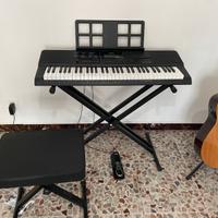 Casio CT X700 + supporto + sgabello + sustain