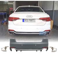 PARAURTI POSTERIORE PER AUDI A4 B9 SEDAN 16-