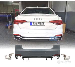 PARAURTI POSTERIORE PER AUDI A4 B9 SEDAN 16-