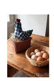 Gallinella Pasqualina Handmade - in cestino 