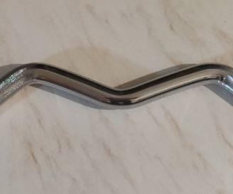 Bilanciere ez curl domyos 120 cm per bicipiti body