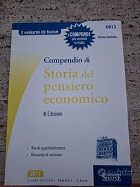Compendio Storia del pensiero economico