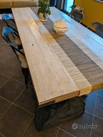 Tavolo da cucina/tavernetta in legno di mango