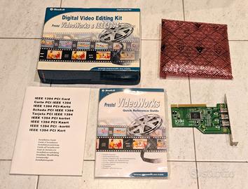 Scheda PCI FireWire IEEE 1394 – 3 Porte – Perfetta