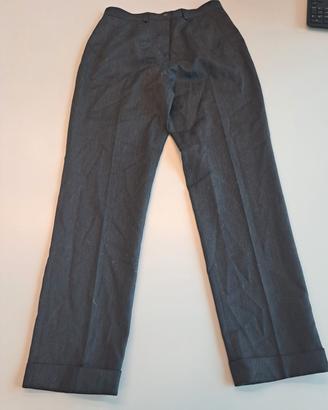 Pantaloni uomo eleganti 100% pura lana vergine 