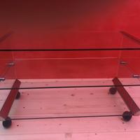 Carrello in vetro Gallotti & Radice