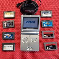 Nintendo Gameboy Advance SP Argento
