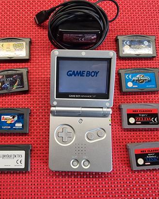 Nintendo Gameboy Advance SP Argento