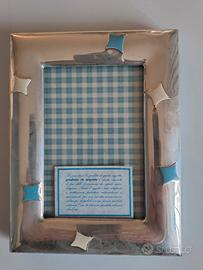 Cornice portafoto argento