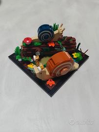 LEGO animali e macchina da scrivere 