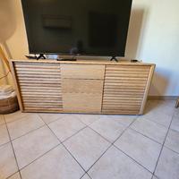 Mobile TV / Madia stile nordico 150 cm  3 cassetti
