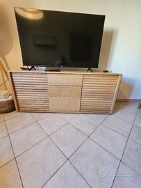 Mobile TV / Madia stile nordico 150 cm  3 cassetti