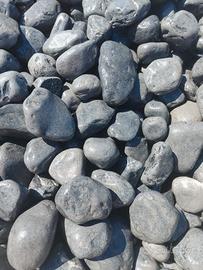 ciottoli colorati per il giardino