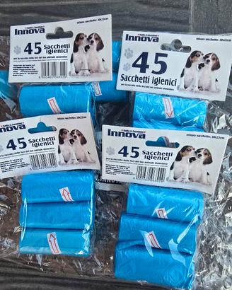 Sacchettini igienici per cani 180 pezzi