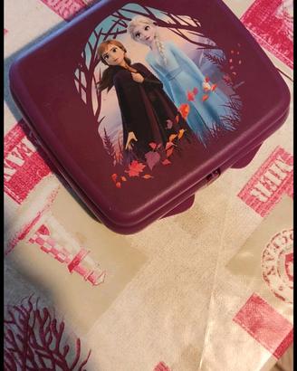 porta merenda Tupperware Frozen