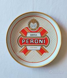 Vassoio Birra Peroni vintage anni ’70/’80
