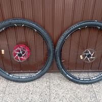 Ruote 29 Nu.o.ve complete  boost 
alluminio da 1.5