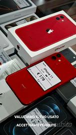 IPHONE 11 64GB RED batteria 100%