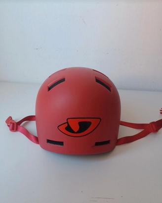 Casco GIRO Rosso Opaco - Skate / BMX / Bici