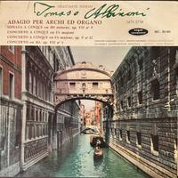 Vinile Tomaso Albinoni Adagio per archi ed organo