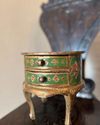 Vintage Mini Portagioie Florentina Stile Barocco