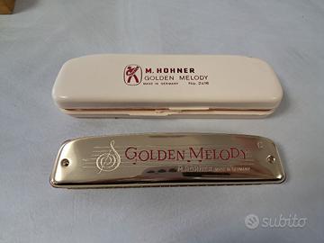 armonica M.Hohner golden memory