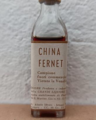 MIGNON DA COLLEZIONE CHINA FERNET 