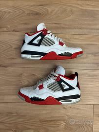 Jordan 4 fire red 45.5