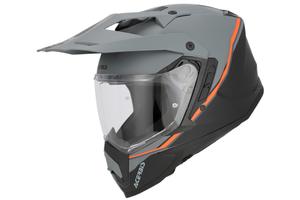 CASCO ASSAULT ACERBIS GRIGIO OPACO Casco Adventure
