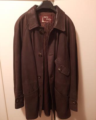giacca in pelle da uomo