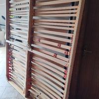 Rete ortopedica a doghe con regolazione del peso