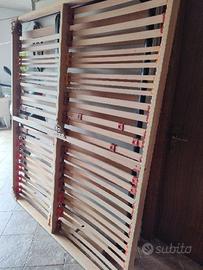 Rete ortopedica a doghe con regolazione del peso