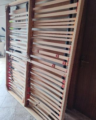 Rete ortopedica a doghe con regolazione del peso