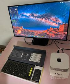 Mac mini M4 - Monitor PHILIPS 27 - kit LOGITECH