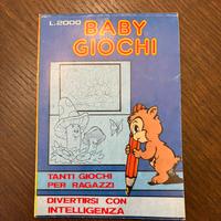 Libro Baby Giochi - anni 90