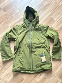 Giacca sci verde The North Face Descendit XL