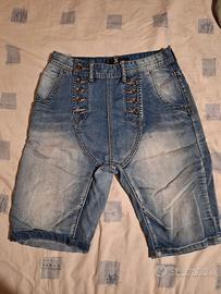 Jeans denim cavallo basso