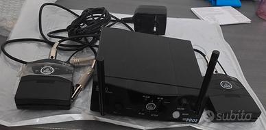 Sistema wireless per 2 chitarre