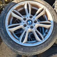 4 Cerchi Bmw da 17" gommati originali