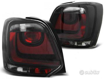 Fari posteriori vw polo 6r neri