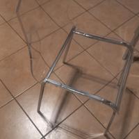 Sedie in policarbonato ed alluminio