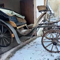 CARROZZA E TRE CALESSI PER CAVALLI