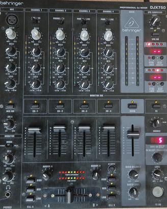 MIXER BERINGHER DJX750 - PERFETTAMENTE FUNZIONANTE