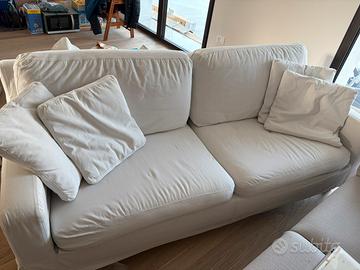 Divano 3 posti in tessuto